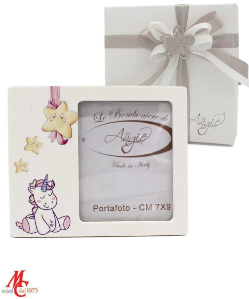 Bomboniera Portafoto Unicorno in Forex