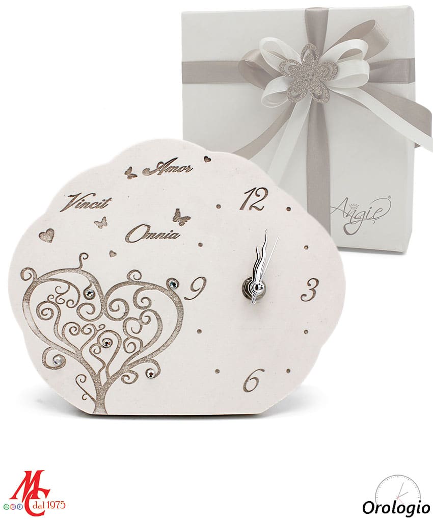 Bomboniera Elegante (LINEA-FRANCY) Orologio con Albero della Vita