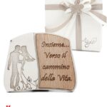 Bomboniera Matrimonio - Sposi: " Insieme... Verso il Cammino della Vita"