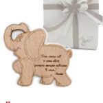 Bomboniera Elefante con Frase