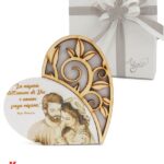 Bomboniera Icona Cuore SACRA FAMIGLIA - La misura dell'amore di Dio e Amare senza misura