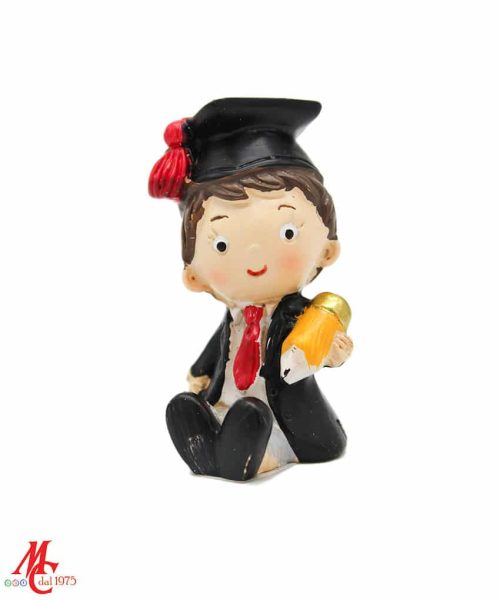 Bomboniera/Bustina - Bimbo Laurea Seduto