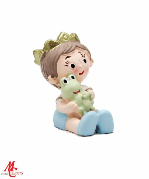 Bomboniera/Bustina - Principe Ranocchio seduto