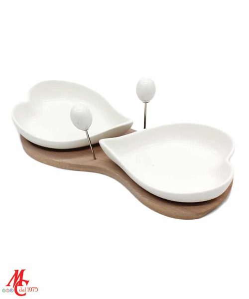 Bomboniera - Antipastiera Cuori