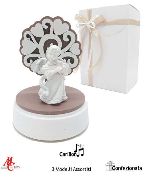 Bomboniera – Carillon Albero della Vita con Angioletto