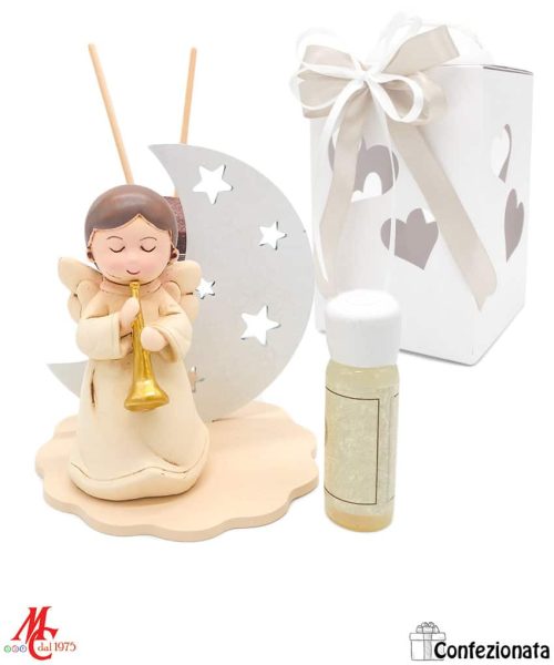 Bomboniera – Profumatore Luna con Angioletto