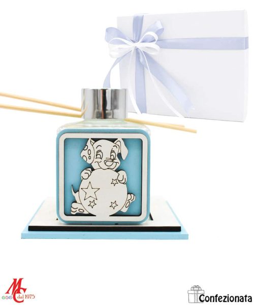 Bomboniere Profumatore Cagnolino Celeste