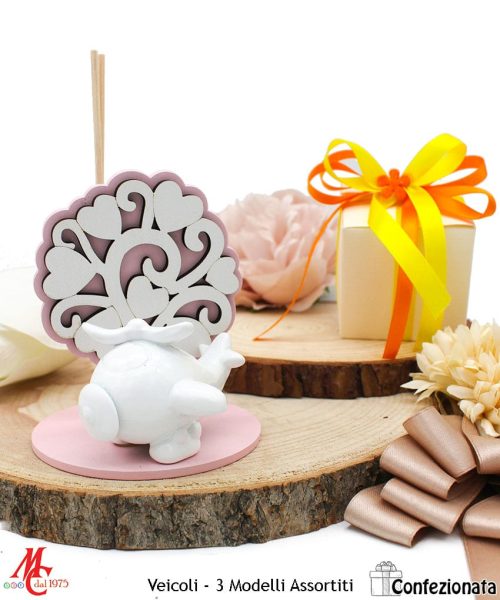 Bomboniere Veicoli Rosa - Profumatore Albero della Vita