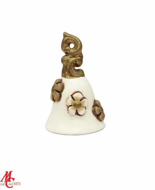 Campanellina Ceramica - decoro Oro