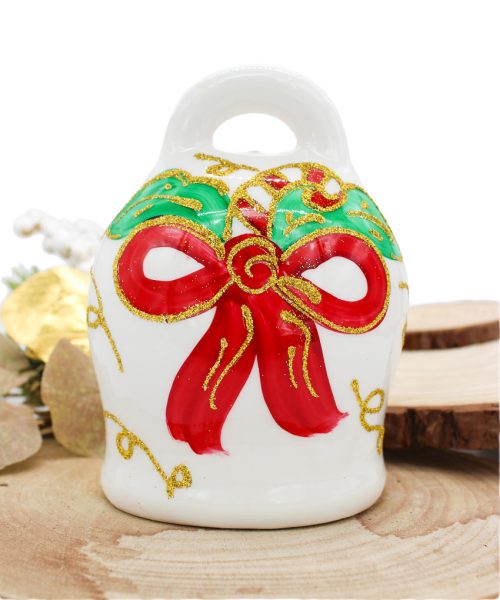 Campana Natalizia in Ceramica di Capodimonte