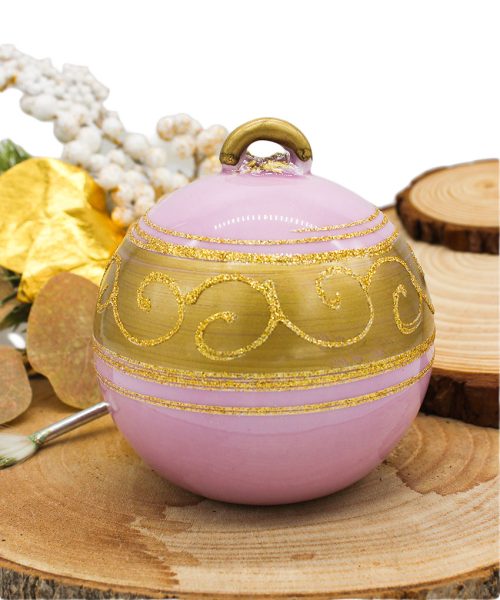 Palla Natalizia in Ceramica di Capodimonte