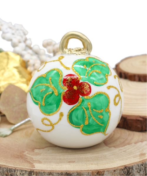 Palla Natalizia in Ceramica di Capodimonte