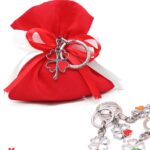 Bomboniera - Quadrifoglio Con Cuore - colori Assortiti