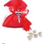 Bomboniera Laurea in medicina - Caduceo Antico