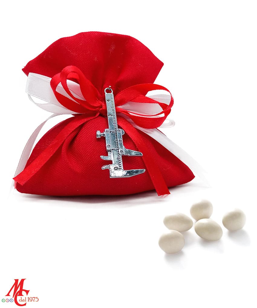 Bomboniera Laurea in Ingegneria o Architettura - Calibro