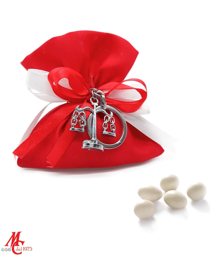 Bomboniera Laurea in Giurisprudenza - Bilancia Statuina