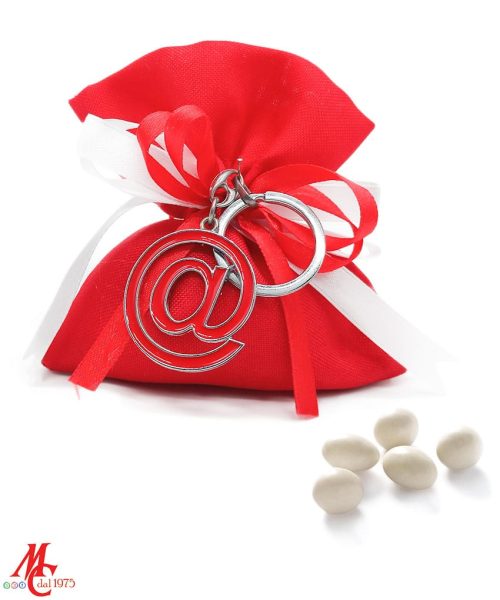 Bomboniera Laurea in Informatica o in Ingegneria Informatica - Chiocciola (@)