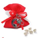 Bomboniera Mappamondo ciondolo 2D