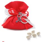 Bomboniera Laurea in Medicina o Infermieristica - Stetoscopio Piccolo Nero