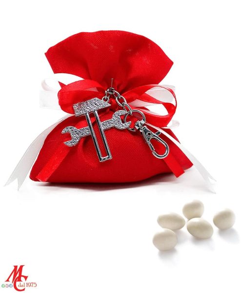 Bomboniera Laurea in Ingegneria Meccanica - Martello E Chiave