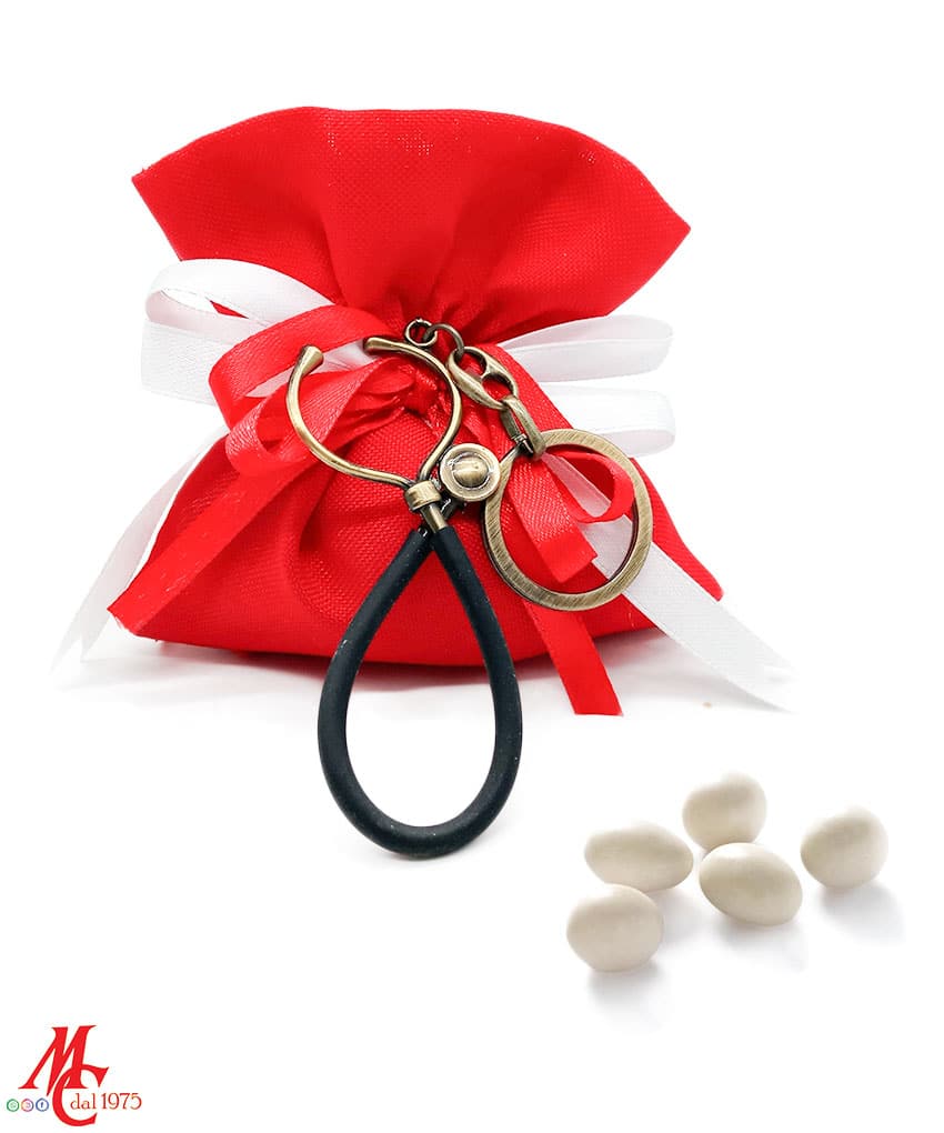 Bomboniera Laurea in Medicina - Stetoscopio Bronze