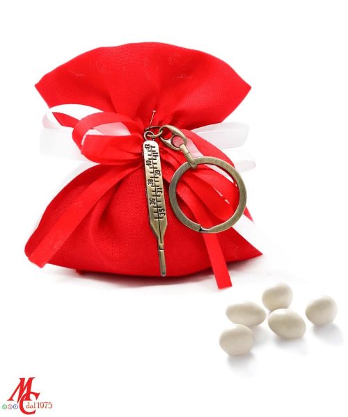 Bomboniera Laurea in Infermieristica - Termometro Bronze