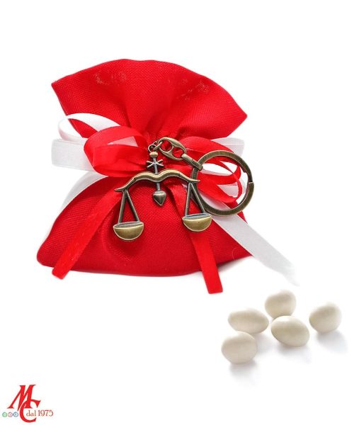 Bomboniera Laurea in Giurisprudenza - Bilancia Bronze