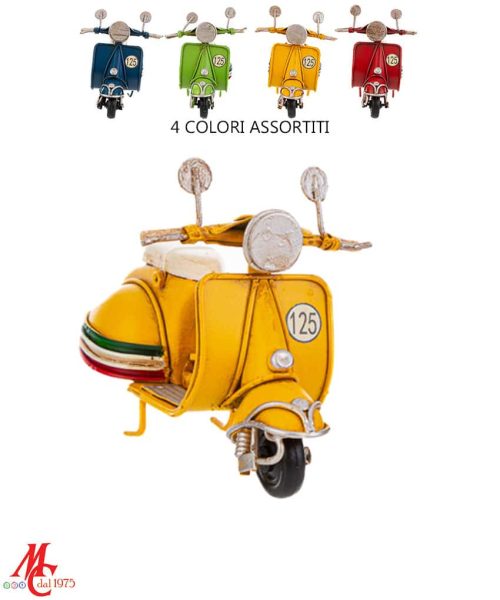 Bomboniera Moto 125 in Metallo - 4 Colori Assortiti