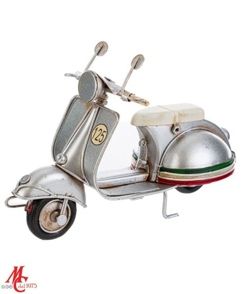 Bomboniera Moto 125 in Metallo - Argento