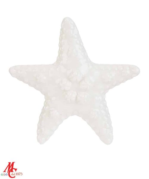 Bomboniera Stella Marina Bianca in Porcellana