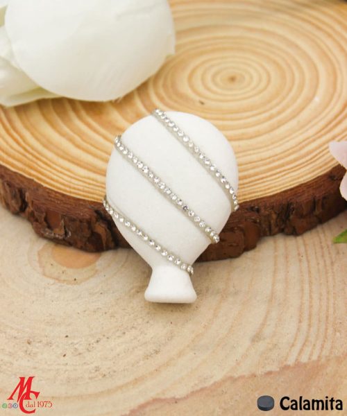 Bomboniera / Bustine Calamita Palloncino in Porcellana con Strass