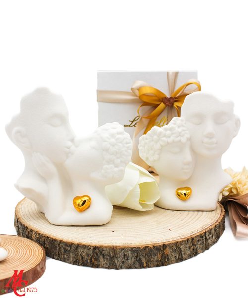 Bomboniera Coppia Sposi - Completa di Confezione