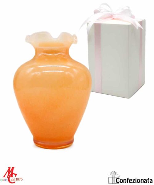 Bomboniera Vasetto Murano - Arancione