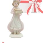 Bomboniera Completa di Confezione - Laureata Porcellana