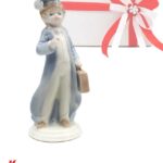 Bomboniera completa di confezione - Laureato Porcellana