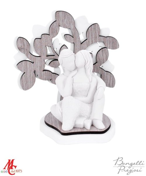 Bomboniera - Coppia Seduta con Albero della Vita