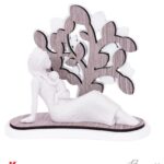 Bomboniera - Maternità Seduta con Albero della Vita