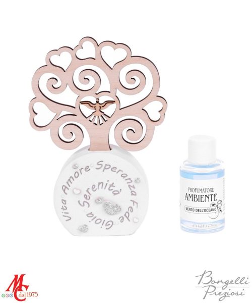 Bomboniera - Profumatore con Albero della Vita - Cresima