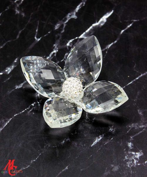 Bomboniera – Fiore Cristallo Swarovsky - 4 Petali