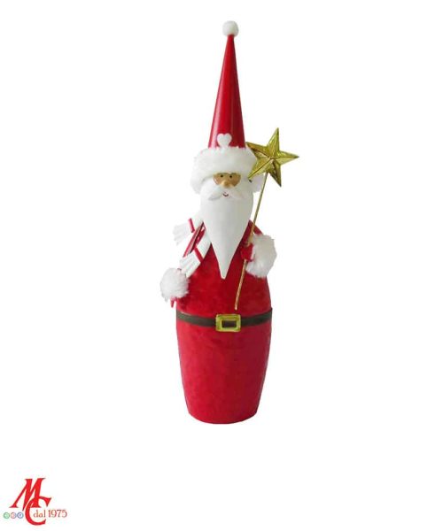 Babbo Natale in Metallo con Stella