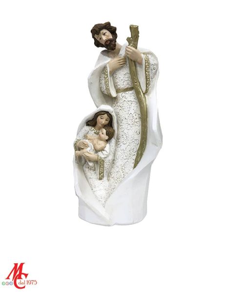 Sacra Famiglia Bianco e Oro