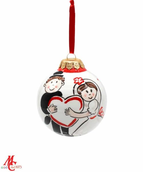 Pallina di Natale - Sposi