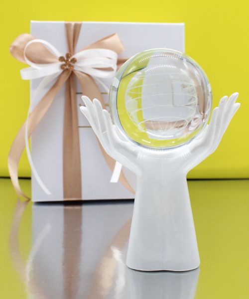 Bomboniera Il Mondo fra le Mani - Completa di Confezione