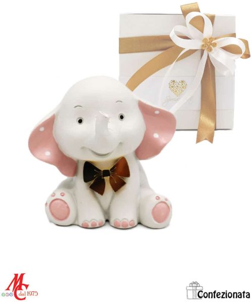 Bomboniera Elefantino Rosa