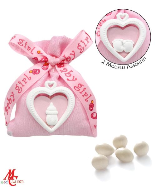Sacchettino Rosa - Applicazione Cuore Nascita