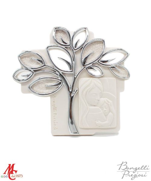 Bomboniera - Sacro Madonna con Albero Argento