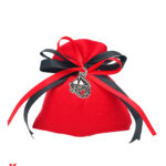 Bomboniere Laurea Ciondolo Cappello Tocco e Corona d'Alloro in Argento