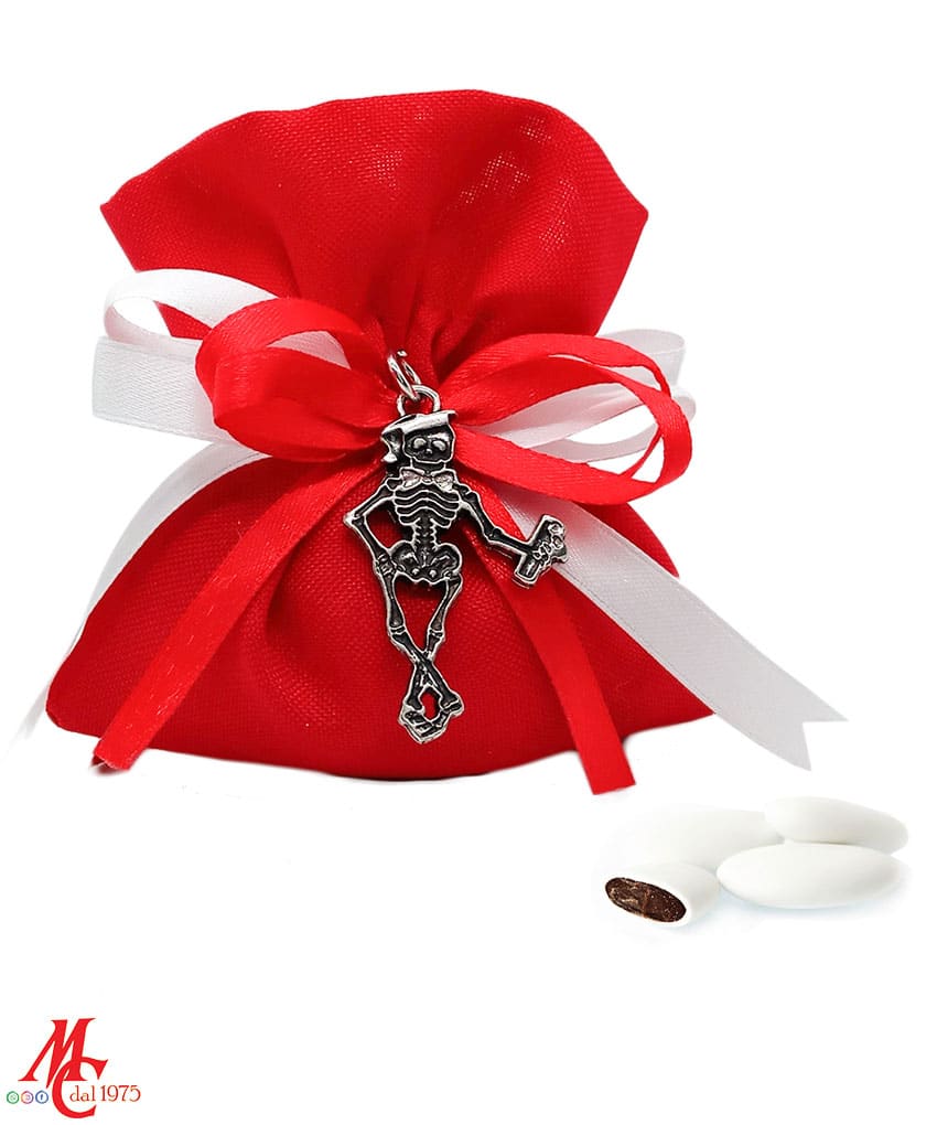 Bomboniera Laurea - Scheletro Medicina (Ortopedia e Traumatologia)