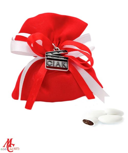 Bomboniera Laurea Scienze dello Spettacolo - Ciak Argento