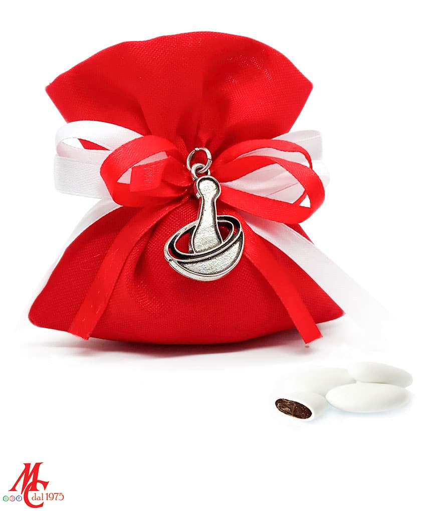 Bomboniera - Mortaio in Argento